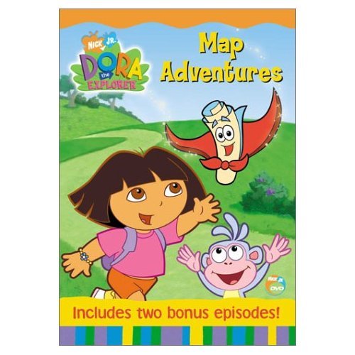 爱探险的朵拉:dora the explorer-map adventures