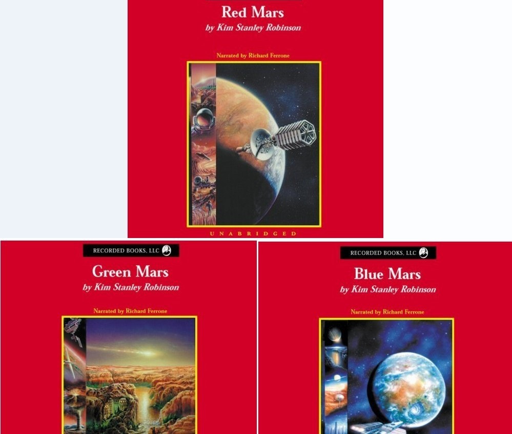 英文有声 kim stanley robinson - red green blue mars 火星三部曲