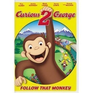 英文儿童动画电影 好奇猴乔治 curious george2 follow that monkey